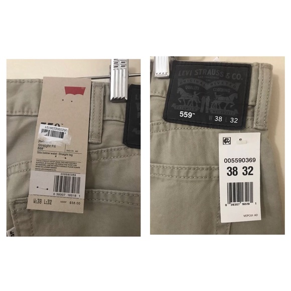 Levi's 559 Relaxed Chinchilla-Wash Jeans - Picture 7 of 8